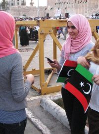 Ulice Tripolisu kypí životem