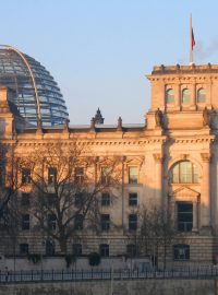 Budova Bundestagu, Berlín, Německo