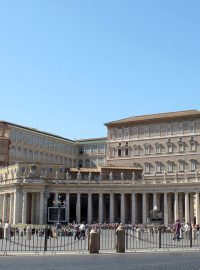Apoštolský palác – sídlo papeže ve Vatikánu
