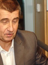 Andrej Babiš byl hostem Dvaceti minut Radiožurnálu