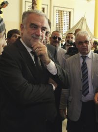 Žalobce haagského tribunálu Luis Moreno-Ocampo dnes přijel do Libye