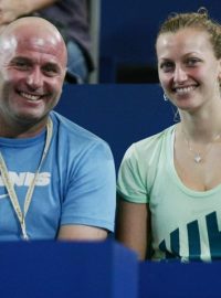 David Kotyza s Petrou Kvitovou na Hopman Cupu