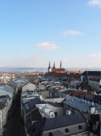 Olomoucká radnice - pohled z věže