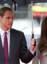 Princ William a vévodkyně z Cambridge Catherine