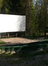 Letní kino v Černé v Pošumaví