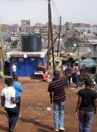 Keňský slum Mathare