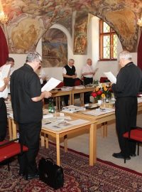 Čeští a moravští biskupové jednali na Velehradě