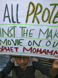 Protesty muslimů proti filmu, který hanobí proroka Mohameda