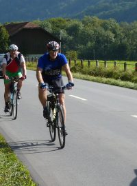 Litoměřičtí cyklisté ve Švýcarsku