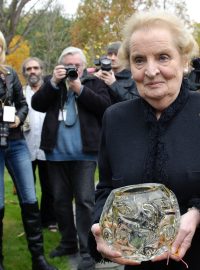 Madeleine Albrightová a cenu Zahraniční Čech roku