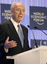 Izraelský prezident Šimon Peres