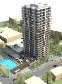Nový plán na Šanovskou věž s veřejným bazénem vedle plavecké haly