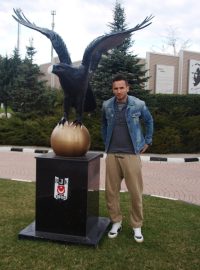 Tomáš Sivok v tréninkovém centru Besiktase Istanbul