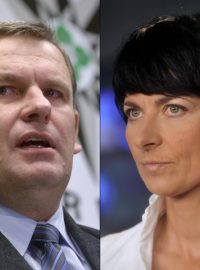 Šéf protikorupční policie Tomáš Martinec a pražská vrchní žalobkyně Lenka Bradáčová