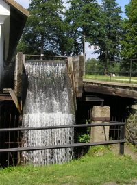 Vodní hamr v obci Dobřív