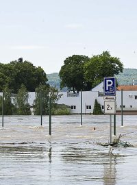 Povodně v Děčíně