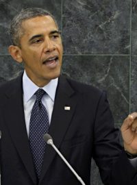 Americký prezident Barack Obama vystoupil ve všeobecné rozpravě Valného shromáždění OSN