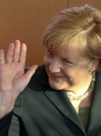 Kancléřka Angela Merkelová navzdory zranění osobně řídila dnešní zasedání vlády