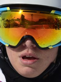 Smutná Ester Ledecká po prohraném čtvrtfinále ve slalomu