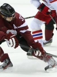 Lotyšská hokejová reprezentace má už druhý dopingový případ po olympijských hrách (ilustrační foto)