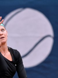 Na turnaji Sparta Prague open se představila i Lucie Šafářová, ve dvouhře ale vypadla