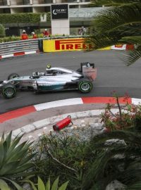 Nico Rosberg vyhrál kvalifikaci na Velkou cenu Monaka