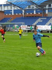 V Mladé Boleslavi měli malí fotbalisté opět skvělé podmínky pro turnaj