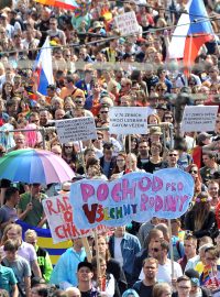 Pochod hrdosti homosexuálů Prague Pride (archivní foto)
