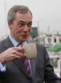 Nigel Farage, šéf UKIP