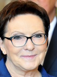 Polská předsedkyně vlády Ewa Kopacz
