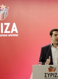 Řecký premiér a lídr strany Syriza Alexis Tsipras