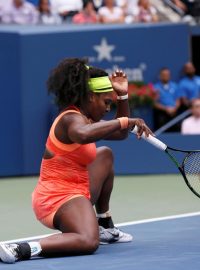 Američanka Serena Williamsová prohrála v semifinále US Open s Vinciovou a titul na US Open nezíská