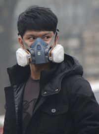 Znečištěné ovzduší v Pekingu
