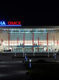 Omsk Aréna, aktuálně domácí stadion 4 Čechů
