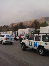 Humanitární konvoj OSN do obleženého syrského města Madaya
