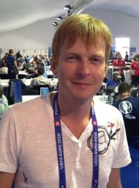Ruský fotbalový novinář Ivan Židkov