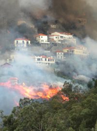 Požáry na portugalském ostrově Madeira