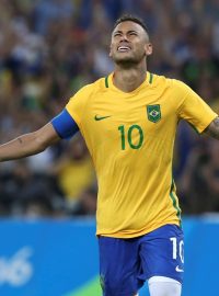 Brazilský kapitán Neymar je dojat z vítězství v olympijském turnaji