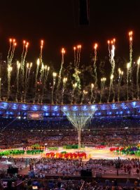 Slavnostní zakončení olympijských her v Brazilském Rio de Janeiru