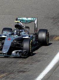 Němec Nico Rosberg na dráze ve Spa