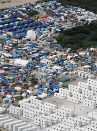 Uprchlický tábor v Calais