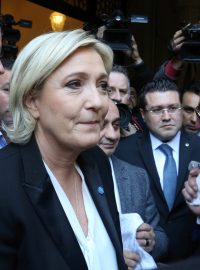 Marine Le Penová, šéfka Národní fronty a prezidentská kandidátka.