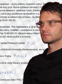 Stanislav Polčák přeposlal stranickou komunikaci Michalu Redlovi (koláž).