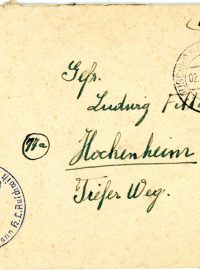 List s datem 1. dubna 1944 napsal tehdy dvacetiletý Stefan Dilmetz ze 7. strážní roty svému kamarádovi