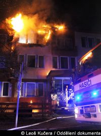 Při požáru hotelu v Praze bylo evakuováno 24 lidí, dva se zranili
