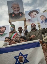 Protiizraelské demonstrace v íránském Teheránu