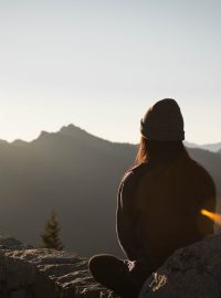 Meditace v horách (ilustrační foto)