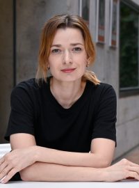 Herečka Marika Šoposká