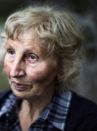 Jarmila Doležalová starší, poslední žijící obyvatelka Ležáků