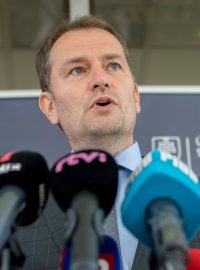 Slovenský premiér Igor Matovič
